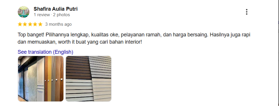 review putih 3