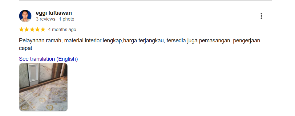 review putih 5